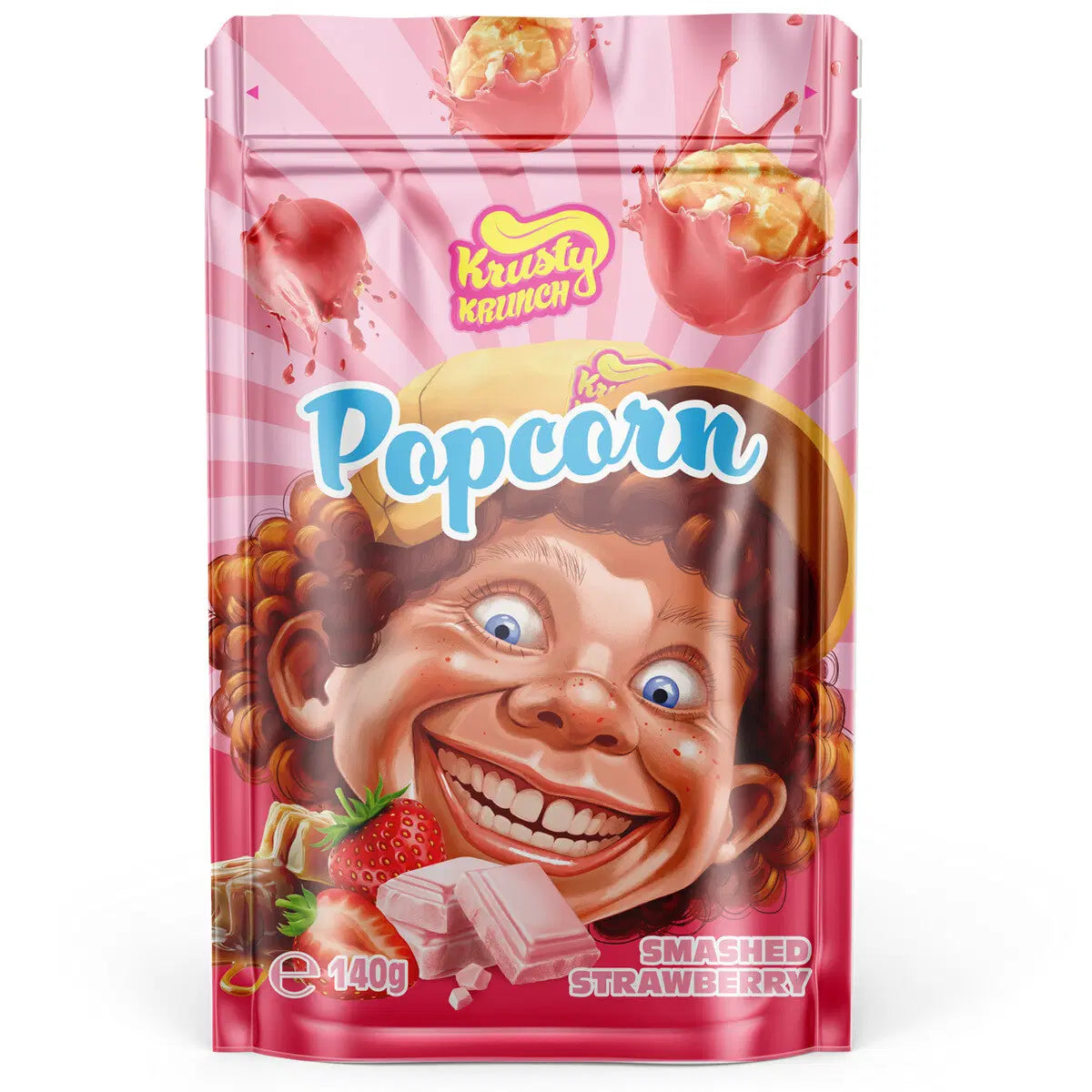 Smashed Strawberry Popcorn 140g